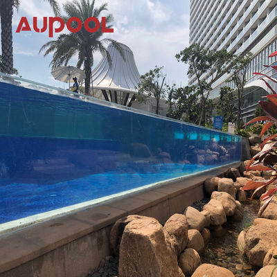 Plaque acrylique transparente personnalisable panneau acrylique coulé pour piscine sous-marine