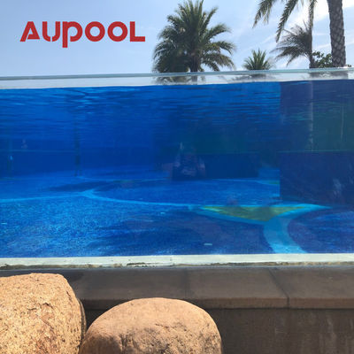 Plaque acrylique transparente personnalisable panneau acrylique coulé pour piscine sous-marine