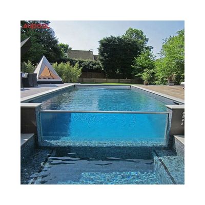 Prix des murs de fenêtres acryliques pour piscines Technologie de polymérisation thermostatique sèche