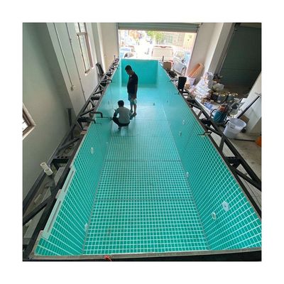 Piscine préfabriquée de jardin d'hôtel avec conception personnalisée et densité de 1,2 g/cm3