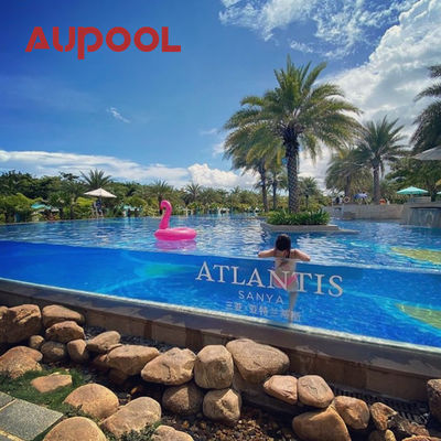 Préparation d'échantillons acryliques gratuits Coût express sur le client pour la piscine en fibre de verre polyester