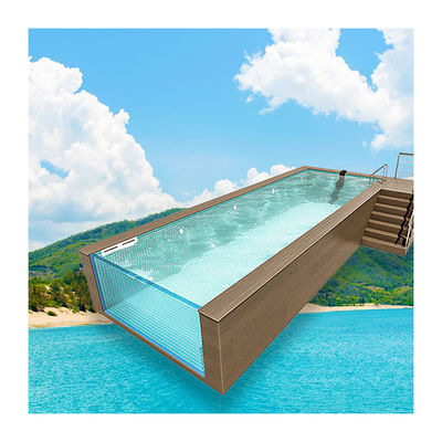 Densité 1,2 g/cm3 Piscine préfabriquée pour villa et maison de plage Maison de jardin