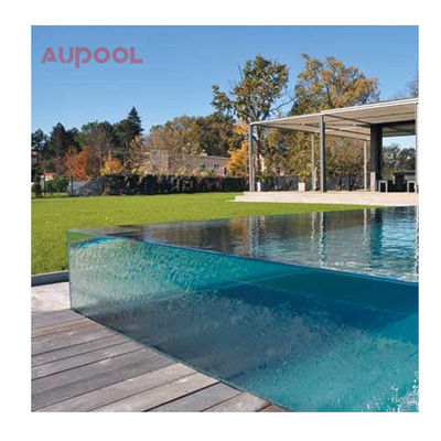 100% d'importation de Lucite PMMA à coque acrylique Spa de natation en fibre de verre pour piscine intérieure extérieure