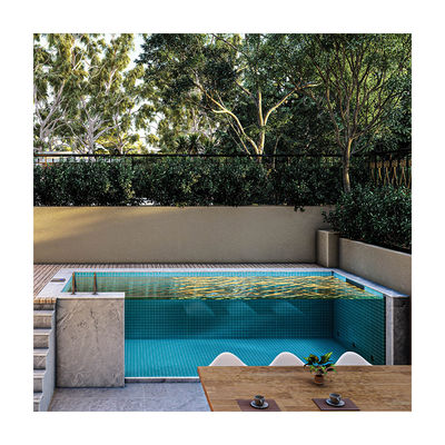 Piscine de jardin préfabriquée en acrylique pour les piscines en fibre de verre de villa au-dessus du sol