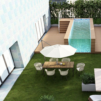 Piscine de jardin préfabriquée en acrylique pour les piscines en fibre de verre de villa au-dessus du sol