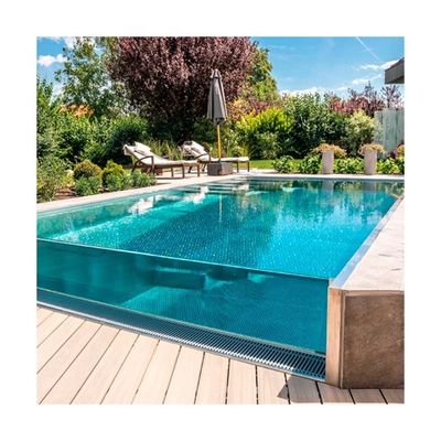 Panneaux de feuille acrylique transparents pour les applications personnalisées de piscines extérieures