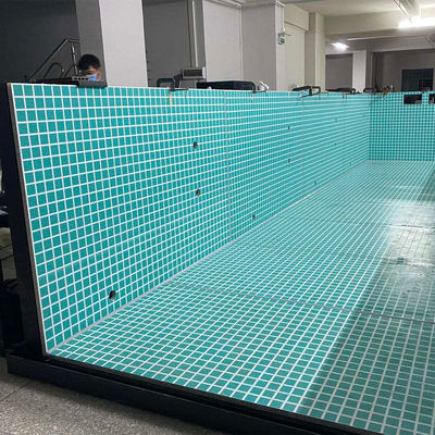 Jeux d'été pour enfants piscine modulaire préfabriquée avec accessoires de pompe Fliter