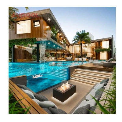Panneaux muraux poli personnalisés Plexiglas piscines acryliques épaisses pour l' extérieur