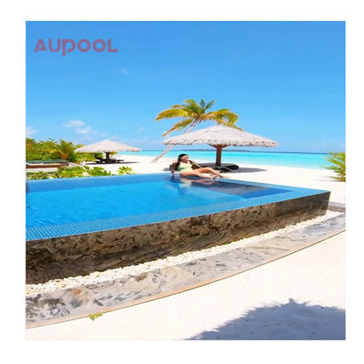 Panneaux muraux poli personnalisés Plexiglas piscines acryliques épaisses pour l' extérieur