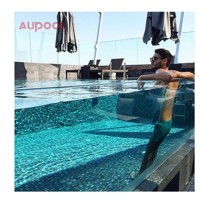 Skimmer de piscine importé acrylique-100% lucite PMMA pour une conception transparente et claire