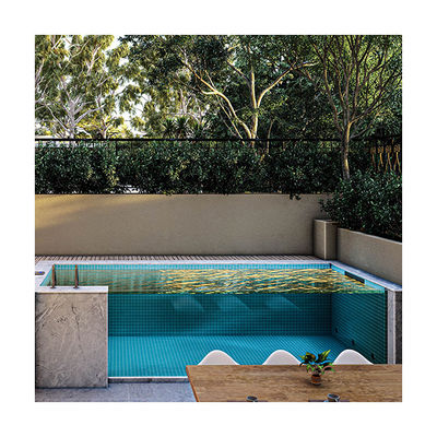 Profitez des sports en famille avec une piscine préfabriquée facile et une épaisseur de fenêtre acrylique de 100 mm