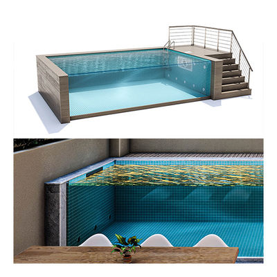 Sports familiaux piscine en acier inoxydable