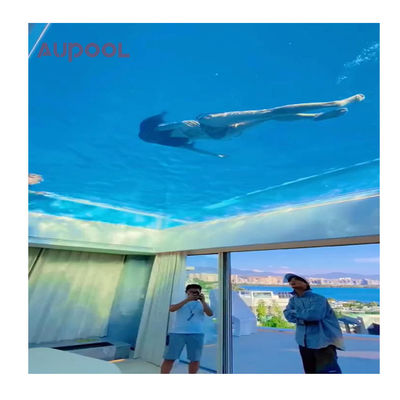 La demande du client a été satisfaite AUPOOL Hôtel Projet de piscine pour le Getawa parfait