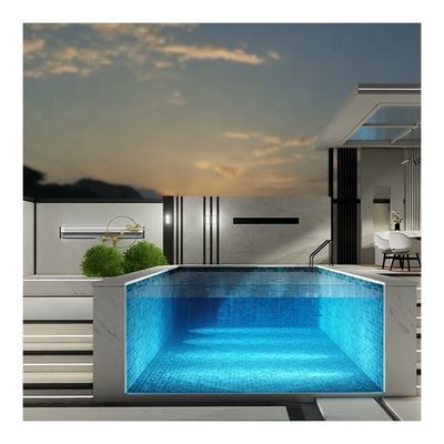 Améliorez votre routine sportive familiale Fliter pompe pour la perte de poids dans la piscine sans fin au sol