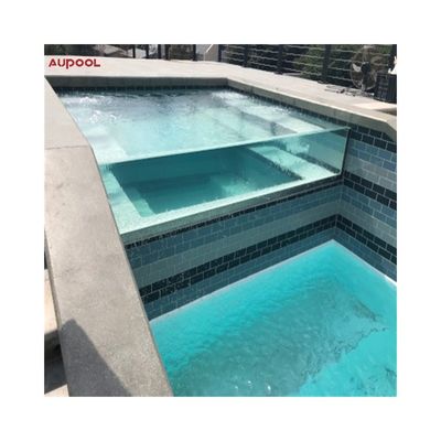 Panneau de piscine en arrière-cour en matière acrylique de lucite à haute dureté de surface