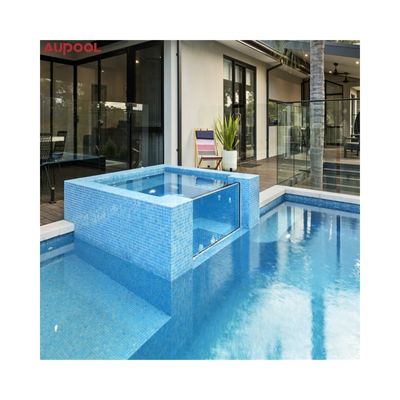 Panneau de piscine en arrière-cour en matière acrylique de lucite à haute dureté de surface