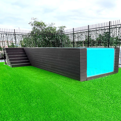 10 jours ouvrables Temps d'exécution Construction de piscine acrylique mini modulaire pour une installation facile