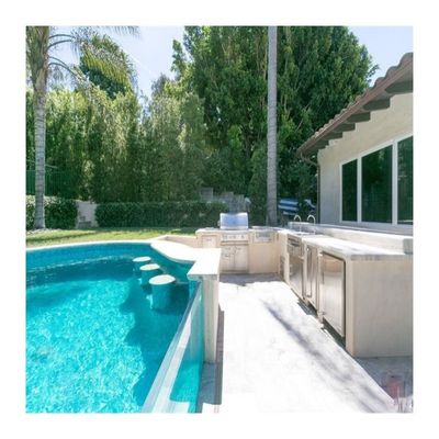 Massage acrylique baignoire spa extérieur bain à remous avec 100% acrylique importé PMMA vierge