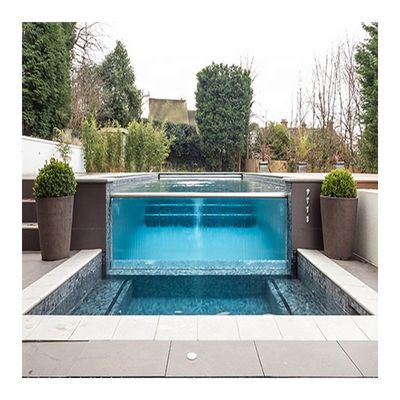 Villa acrylique piscine de 6 pieds de profondeur Balboa contrôlée rectangulaire au-dessus du sol piscine