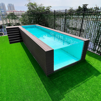 1.2g/cm3 Densité panneau acrylique transparent piscine idéale pour les grandes piscines structurelles