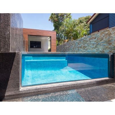 Diaphanéité Haute transmission de la lumière 93% Acrylique au-dessus du sol 8m Piscine
