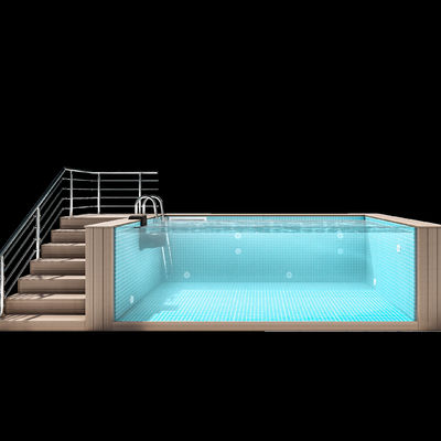 Transformez votre intérieur en une destination de baignade avec une piscine au-dessus du sol