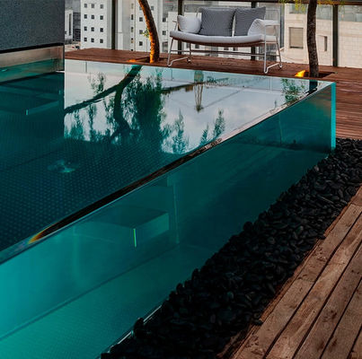 Dureté de surface élevée Moulure de Perspex Acrylique Clair Cast personnalisé pour plaque de piscine