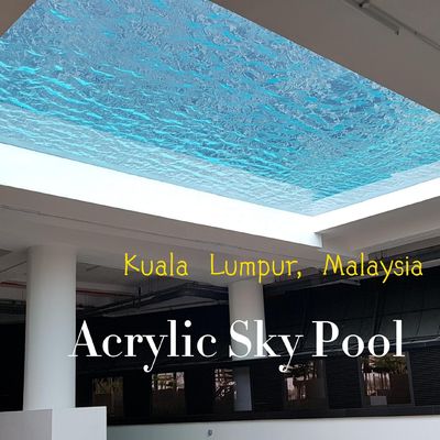 Dureté de surface élevée Moulure de Perspex Acrylique Clair Cast personnalisé pour plaque de piscine