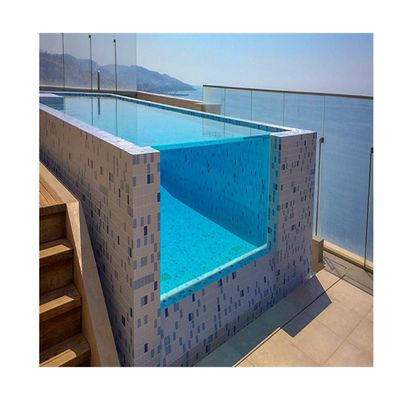 Piscine de villa transparente dans le style AUPOOL Massage acrylique Baby Spa Piscine