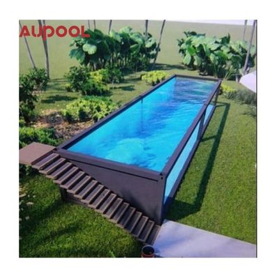 Piscine de villa transparente dans le style AUPOOL Massage acrylique Baby Spa Piscine