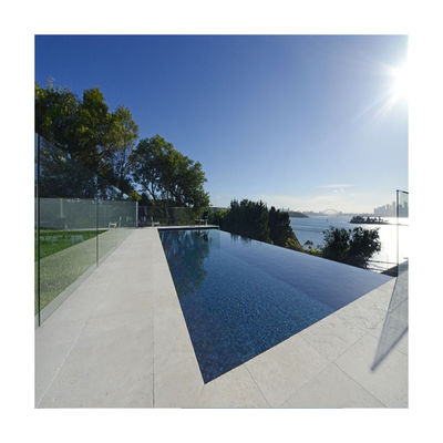 Piscine acrylique AUPOOL Jardin arrière-cour Endless Long Swim Spa avec couverture et chauffage