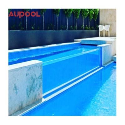 AUPOOL CE approuvé grande piscine en acrylique PMMA extérieure avec accessoires de pompe à air