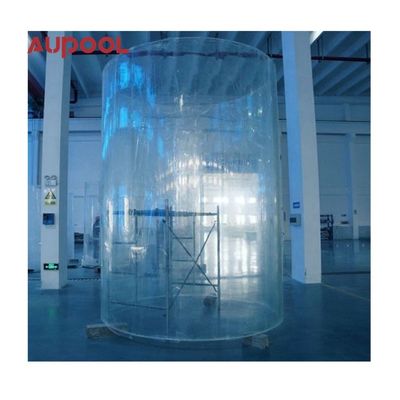Piscine transparente de 50 mm d'épaisseur claire pour les jardins de l'ambassade sur le toit d'AUPOOL