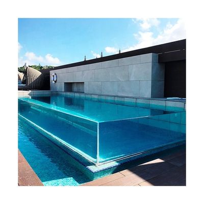 Piscine extérieure au-dessus du sol avec transmission de lumière élevée et personnalisation