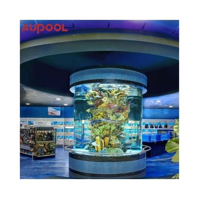 Épaisseur personnalisée verre acrylique plastique transparent piscine piscine en verre acrylique pour eau claire