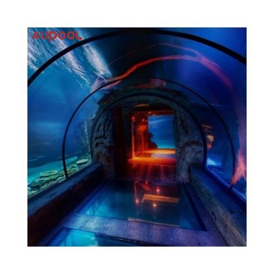 Avantages avantageux piscine en verre acrylique transparent supérieur pour jardin privé villa