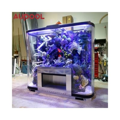 Piscine familiale longue 8 mètres Spa de massage extérieur avec piscine en verre acrylique sans fin