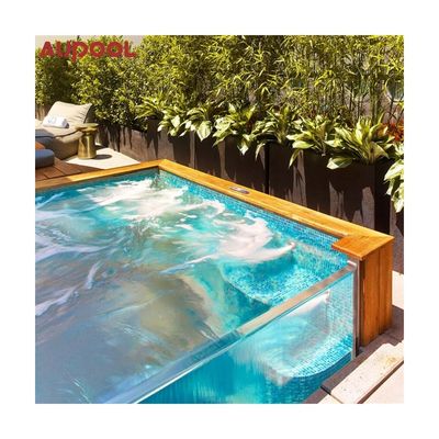 Améliorez votre espace extérieur avec AUPOOL High Fashion Clear Thick Acrylic Swimming Pool