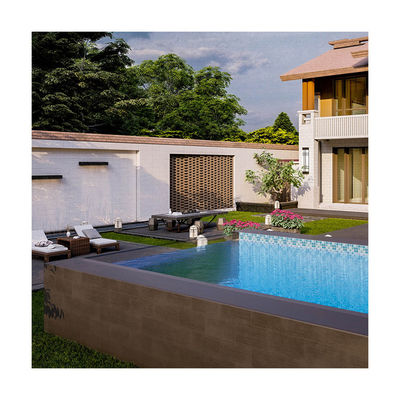 Saison de baignade en famille Essentiel Personnalisé Transparent Plexiglas Plaque Acrylique Piscine à pompe à air