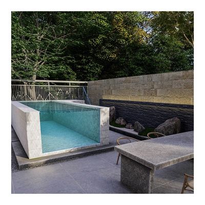Piscine en fibre de verre acrylique en conteneur autonome certifiée TUV pour les sports en famille