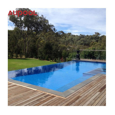 Solution de piscine grande sur le sol piscine murale acrylique pour la demande du client