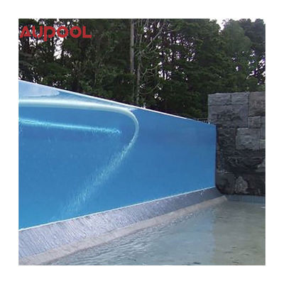 Solution de piscine grande sur le sol piscine murale acrylique pour la demande du client