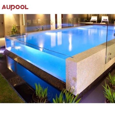 Piscine préfabriquée extérieure personnalisée petite piscine acrylique pour les souvenirs de famille