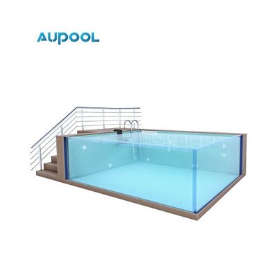 2500KGS Portable piscine privée pour la natation extérieure de luxe