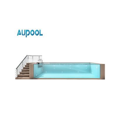 Piscine acrylique lucite pour une durabilité et une fonctionnalité de style