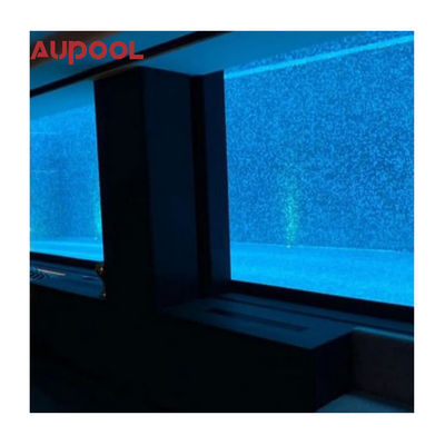 La plaque acrylique personnalisée pour le mur de la piscine demande du client en 65mm 75mm 80mm 90mm 100mm