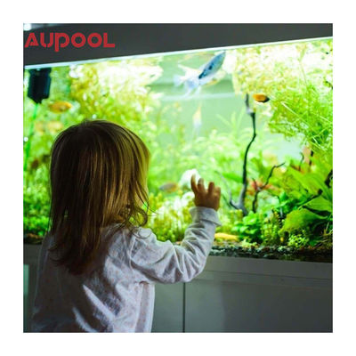 Paroi de piscine en acrylique extérieure avec panneau de verre en acrylique pleinement transparent de 50 mm d'épaisseur à 80 mm