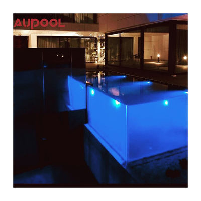 Rideau d'eau lumineuse LED pour l'école hôtel Villa Gym Yard