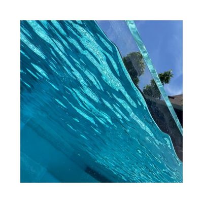 Filtre monté sur le mur en acrylique transparente pour piscine personnalisée