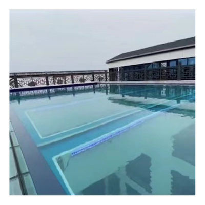 Installation facile piscine sur le toit pour les hôtels Villa Rehabilitation Formation Salles de sport Écoles